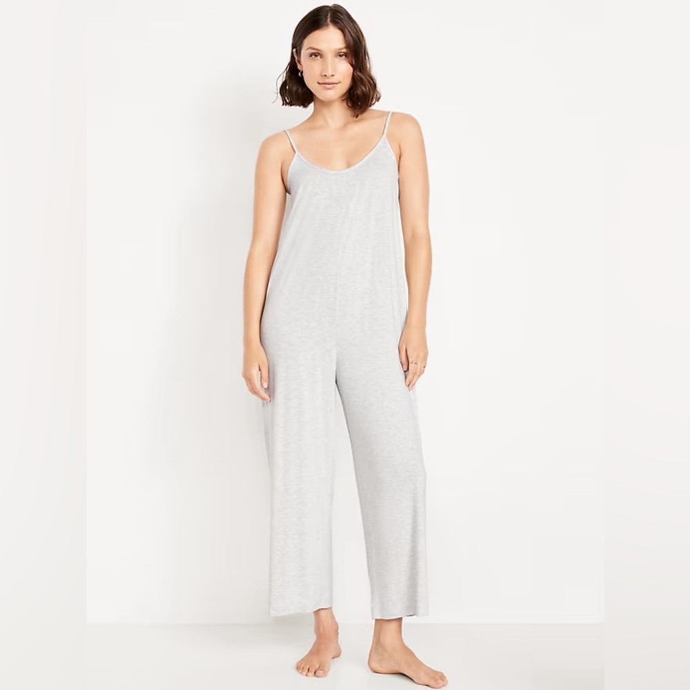 Old Navy Knit Jersey Pajama Jumpsuit